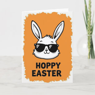 Carte géométrique du lapin cool