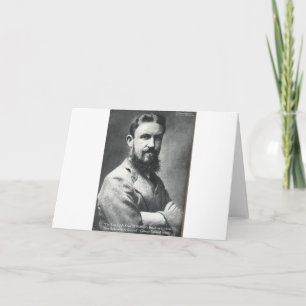 Carte George B Shaw Quarrel/Citation de la sagesse repro