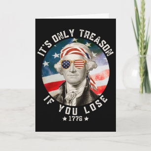 Carte George Washington C'est seulement de la trahison s