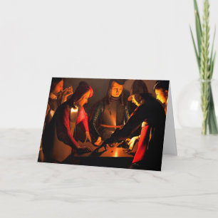 Carte Georges de la Tour - Les Joueurs de Dices