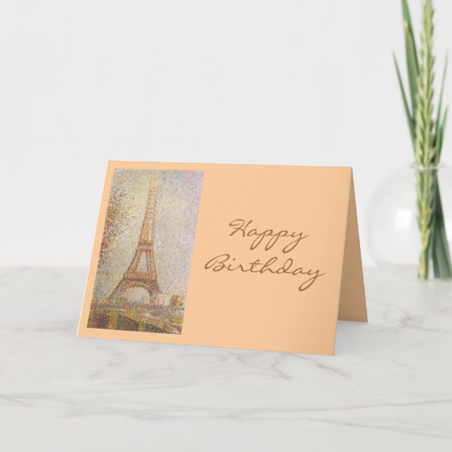 Carte Georges Seurat (Devant)