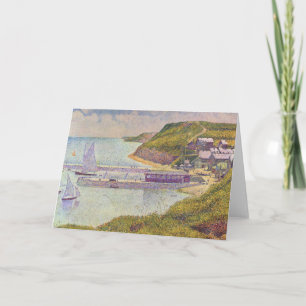 Carte Georges Seurat - Port-en-Bessin à marée haute