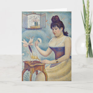 Carte Georges Seurat - Young Woman Powdering Herself