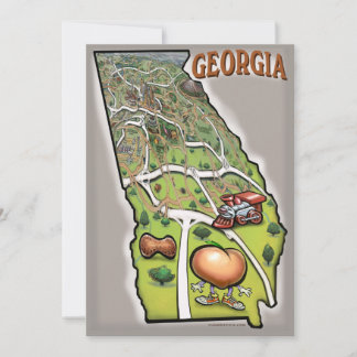 Carte Géorgie