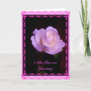 Carte German : Joyeux anniversaire