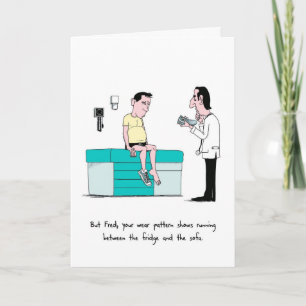 Carte Get Well Card for Runner - Running Tread