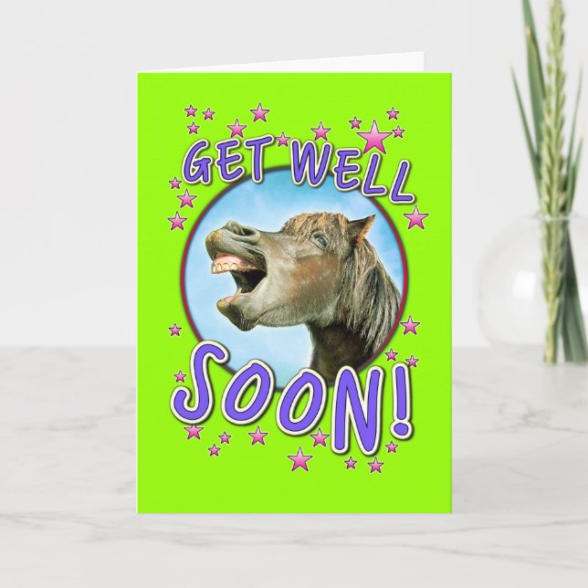 CARTE GET WELL SOON ! (Devant)