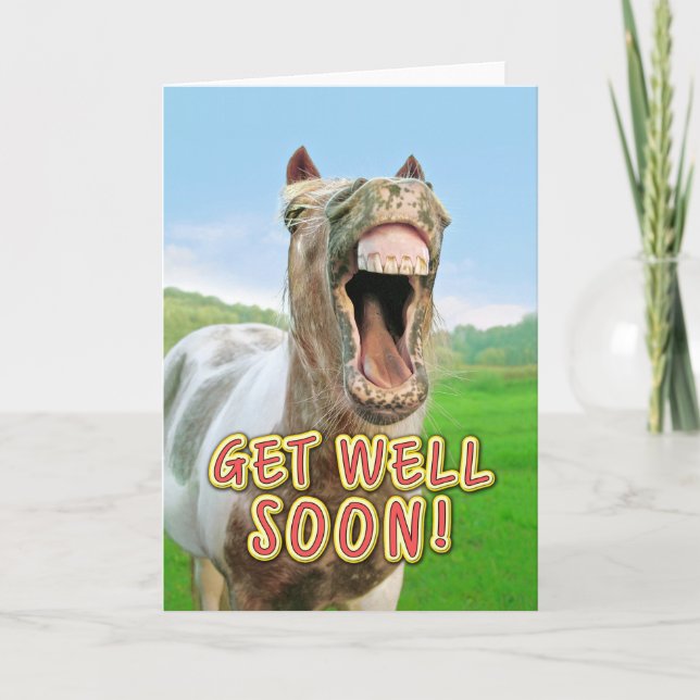 CARTE GET WELL SOON ! (Devant)