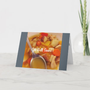 Carte Get Well Soon Chicken