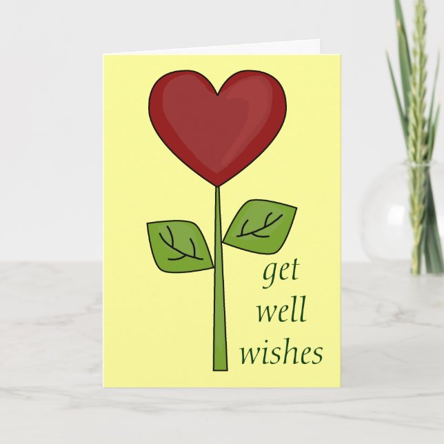 Carte Get Well Wishes (Devant)