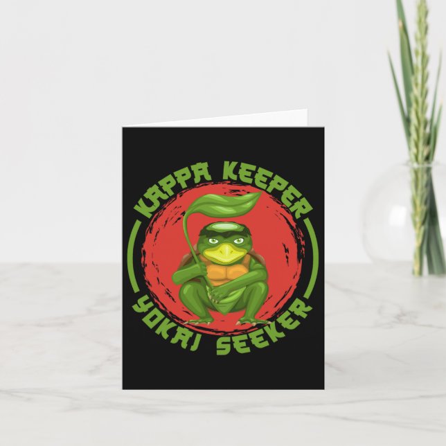 Carte Ghost Demon Kappa Keeper Chercher Monster Trickste (Devant)