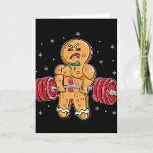 Carte Gingershred Drôle Bonhomme en pain d'épices Gymnas