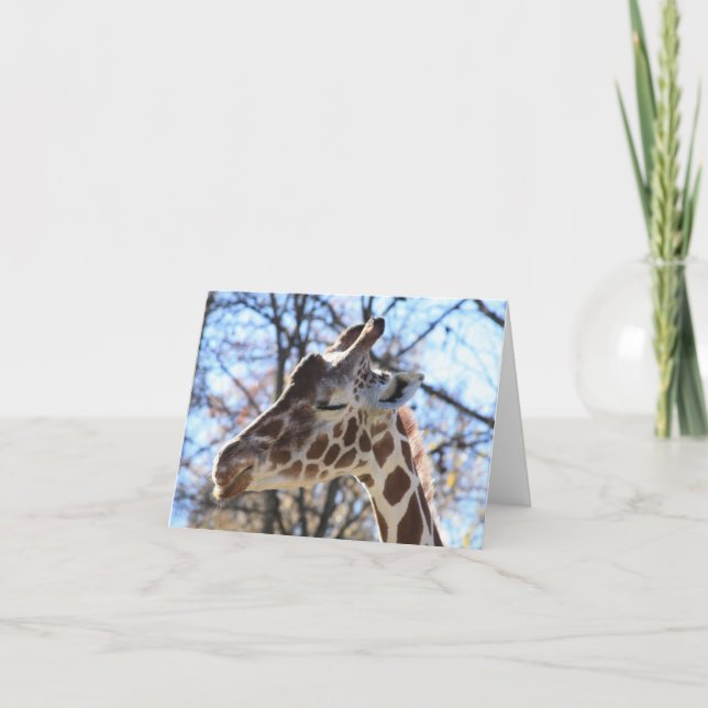 Carte Girafe (Devant)