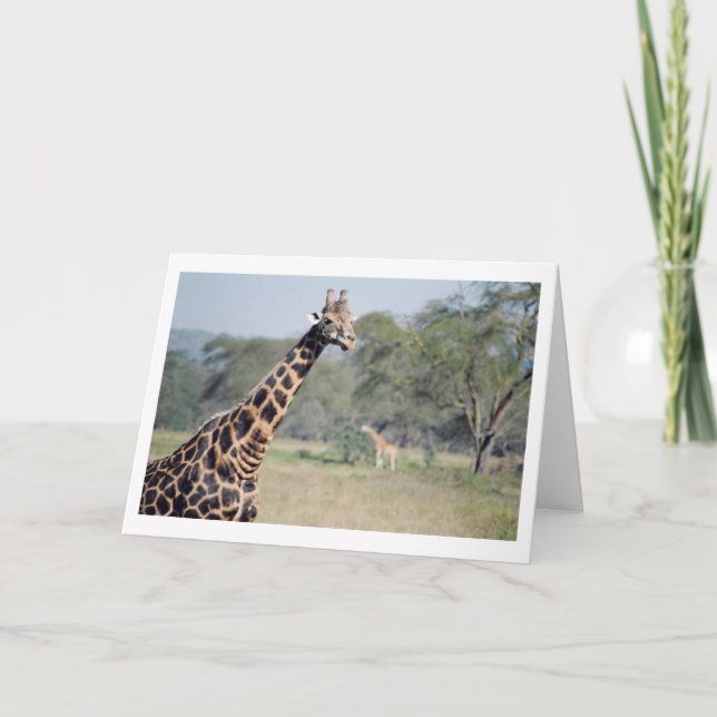 Carte Girafe (Devant)