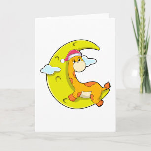 Carte Girafe chez Dormir avec la Lune