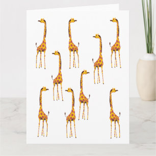 Carte Girafes