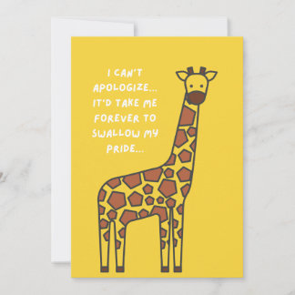 Carte Giraffe