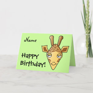 Carte Giraffe
