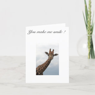 Carte Giraffe