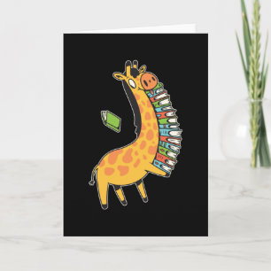 CARTE GIRAFFE LIVRE