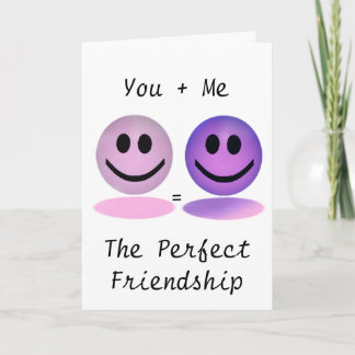 Carte Girl+Boy Perfect Friendship Card
