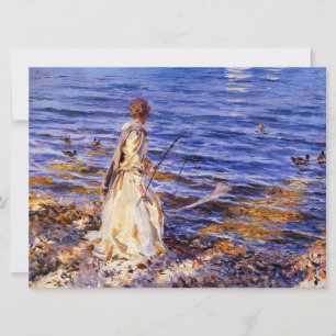 Carte Girl Fishing (par John Singer Sargent)