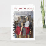 Carte Girl Friend-IT's Your Birthday<br><div class="desc">HAVE FUN AND SEND THESE MANNEQUINS TO "YOUR BEST GAL FRIEND" ou YOUR *SISTER* ON HER SPECIAL DAY !</div>