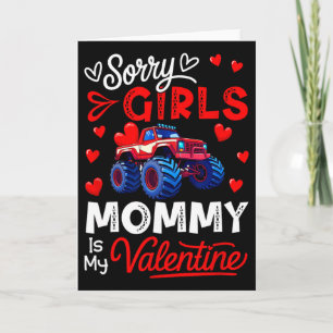 Carte Girls Blague Drôle Maman Est Mon Monstre De La Sai