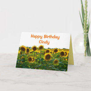 Cadeaux Joyeux Anniversaire Cindy Zazzle Fr