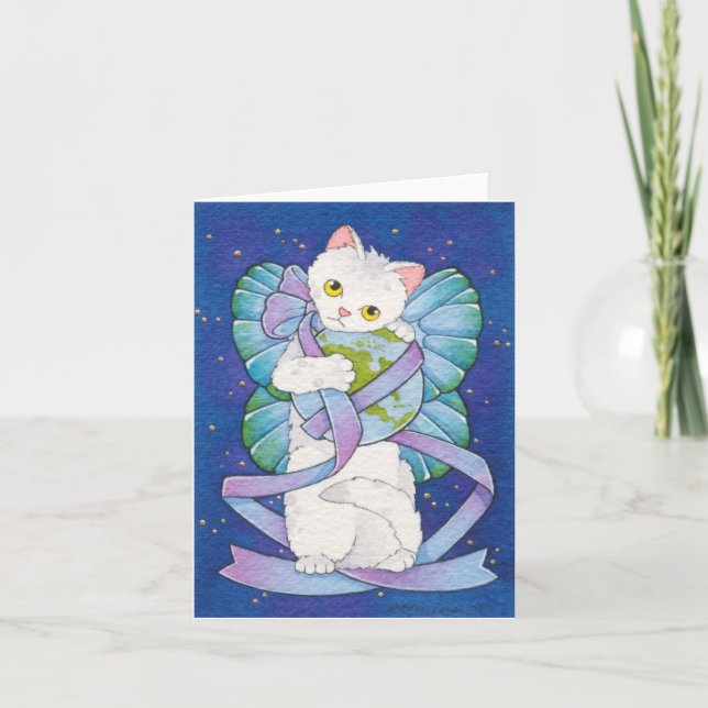 Carte Give Peace a Chance Notecard Moussart (Devant)