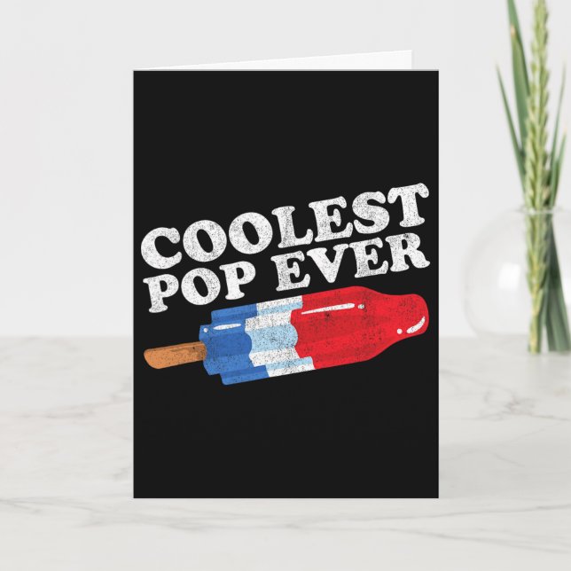 Carte Glace à l'eau la plus cool jamais Bombe Rétro Drôl (Devant)