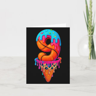 Carte Glace de 9 ans Drip de baseball Drip 9ème