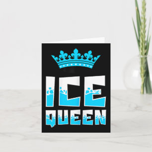 Carte Glace Queen Graphic Pêche Pêche Pêche Pêche Pêche-