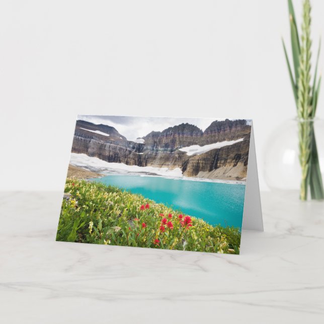 Carte Glacier de Grinnell (Devant)