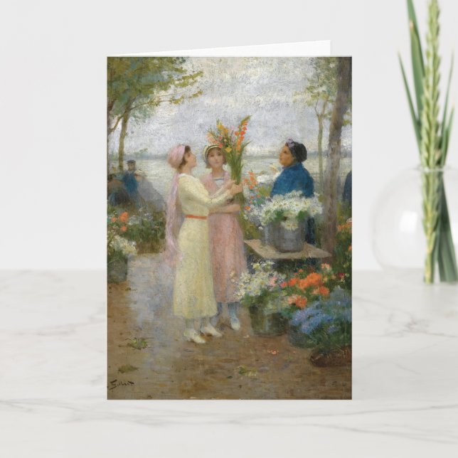 Carte Gladiolus | Victor Gabriel Gilbert (Devant)