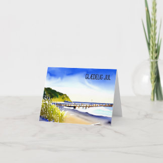 Carte Glæ delig jul, Noël danois