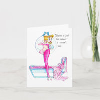 Carte Glamor Vanity/ doit voir à l'intérieur!