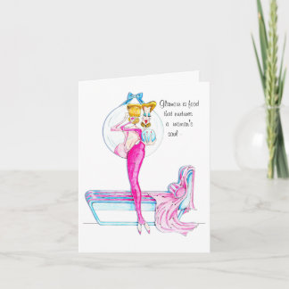 Carte Glamor Vanity/ doit voir à l'intérieur!