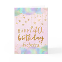 Glamour 40e anniversaire Parties scintillant d'or