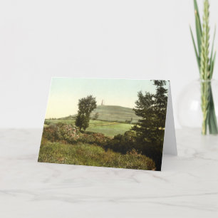 Carte Glastonbury Tor, Somerset, Angleterre