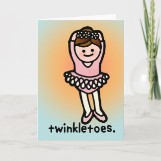 Carte glissade salutations.