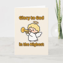 Gloire à Dieu dans le plus haut Ange de Noël