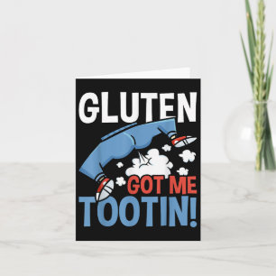 Carte Gluten Me Comporte Tootin Gluten Allergie Maladie 