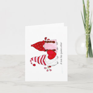 Carte Gnome Couple Un amour comme gnome autre