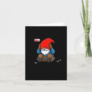 Carte Gnome Désolé Je Ne Peux Pas Venir Travailler Demai