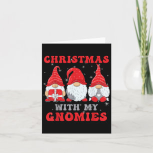 Carte Gnome Noël Joyeux Noël Famille de Noël Corresponda