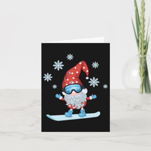 Carte Gnome Snowboard (Devant)