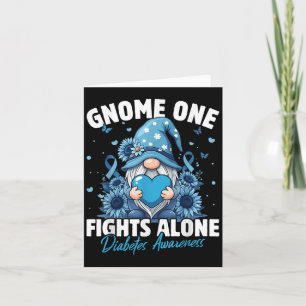Carte Gnome un se bat seul pour la sensibilisation au di