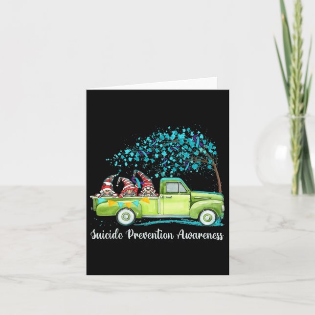 Carte Gnomes - Camion Prévention du suicide Sensibilisat (Devant)