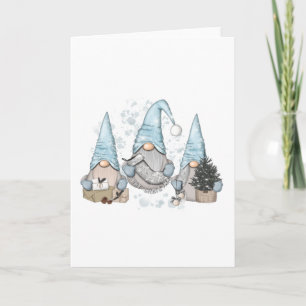 Carte Gnomes nordiques d'hiver